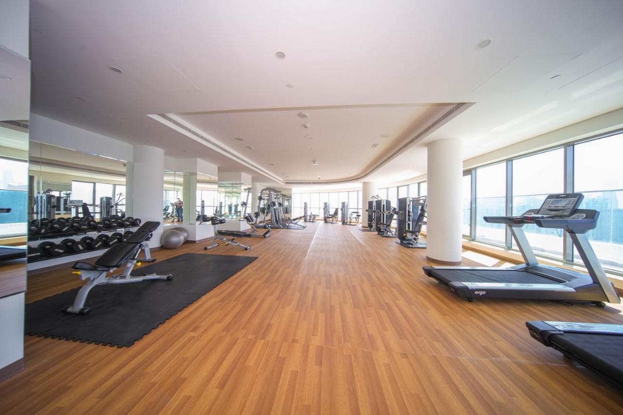 דובאי Elegant 2Br View With Rooftop Pool The Bay מראה חיצוני תמונה