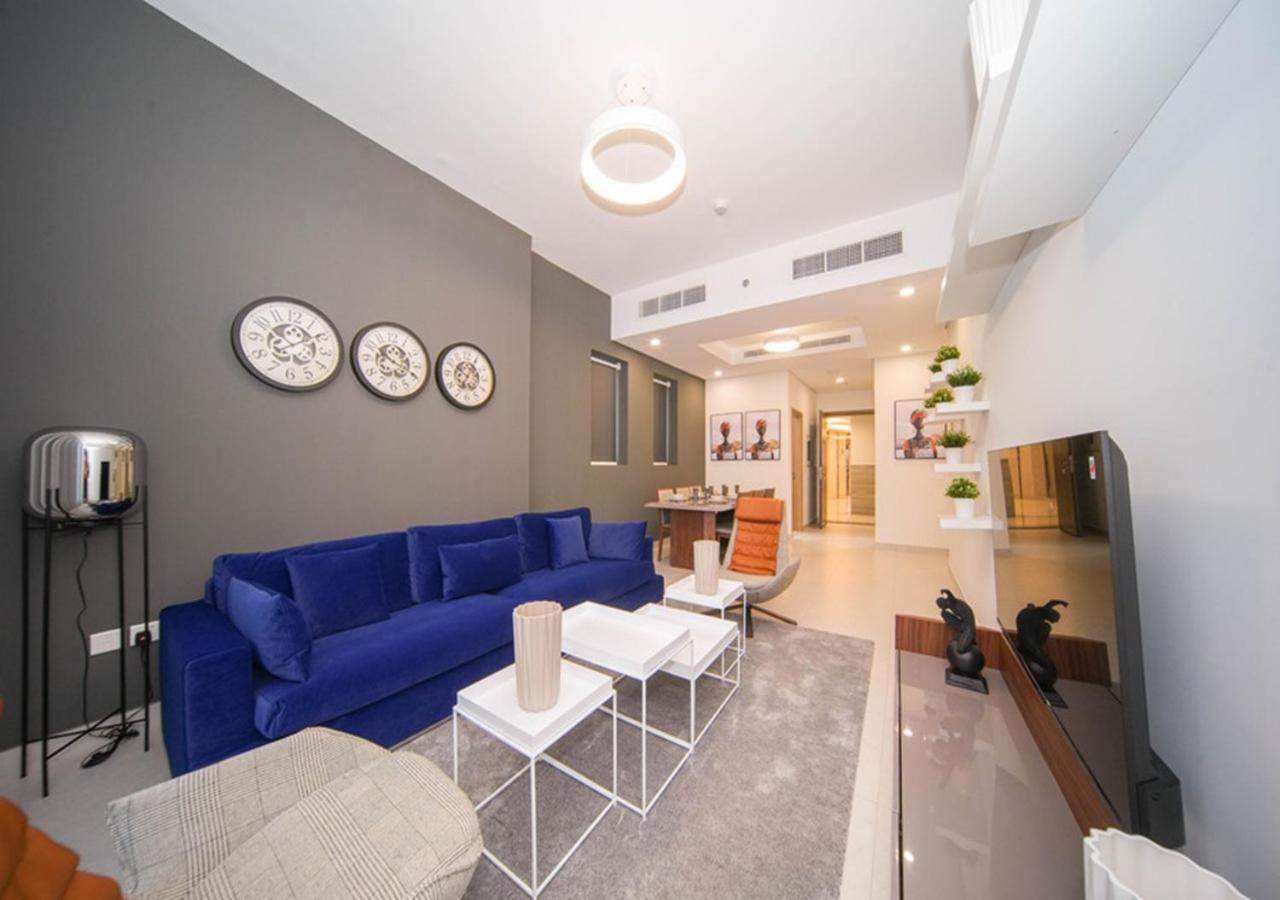דובאי Elegant 2Br View With Rooftop Pool The Bay מראה חיצוני תמונה